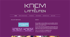 Desktop Screenshot of kremkaffebar.no